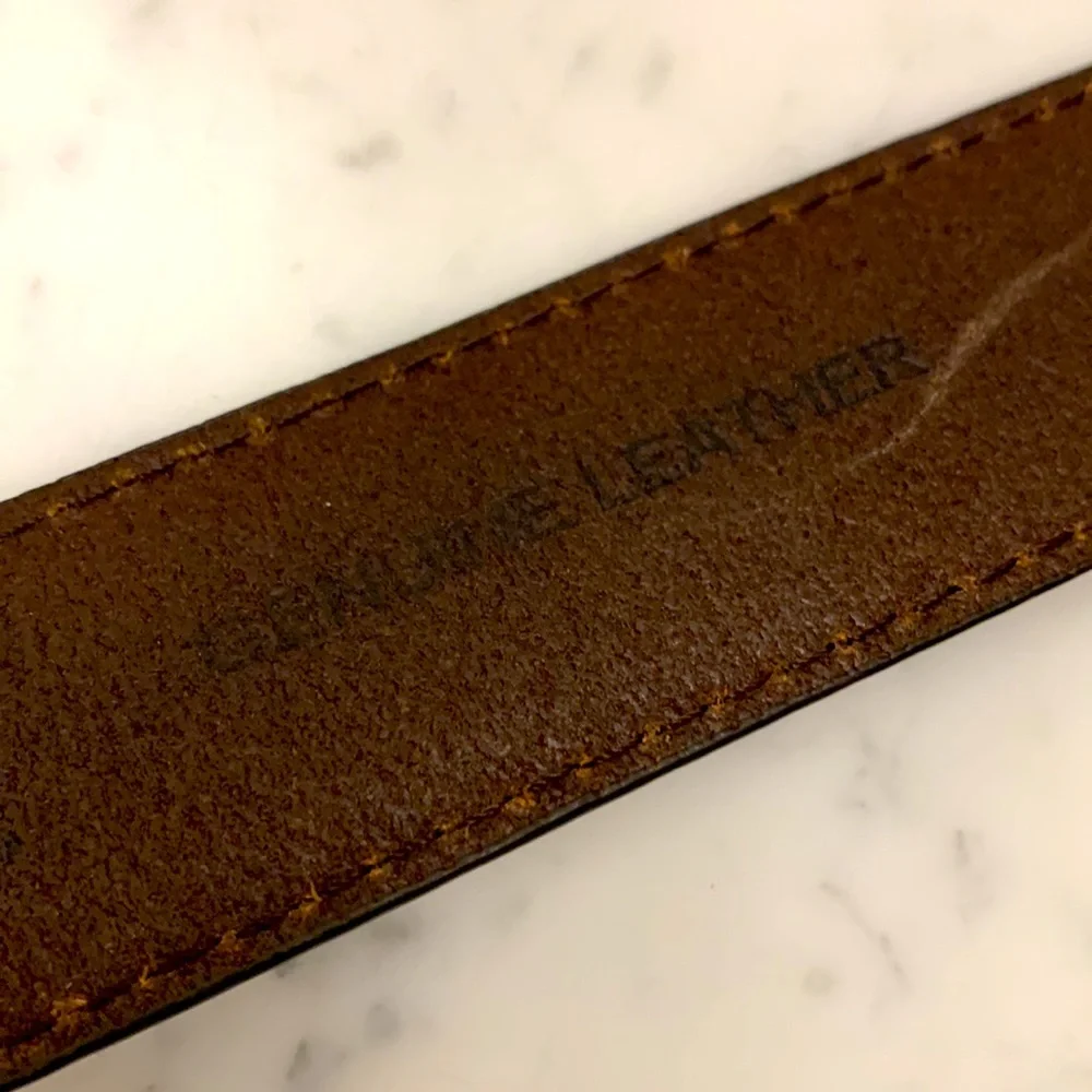 Columbia Belt Brown Mens Size 40
